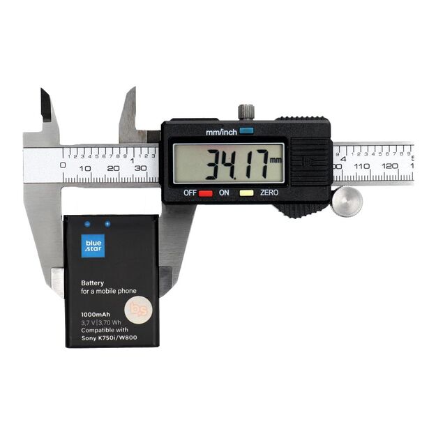 Battery for Sony Ericsson K750i / W800 / W550i / Z300 1000 mAh Blue Star Premium 2