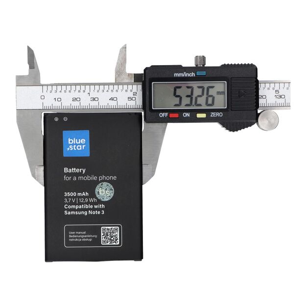 Battery for Samsung Galaxy Note 3 N9000 3500 mAh Blue Star Premium 2