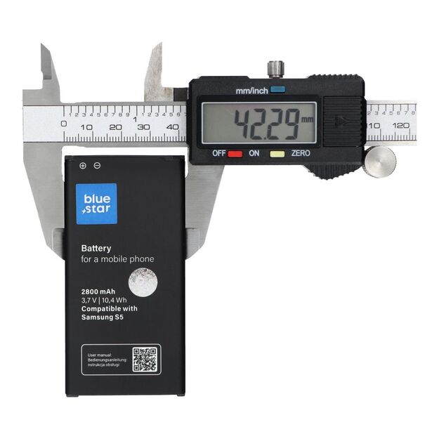 Battery for Samsung S5 2800 mAh Blue Star Premium 2