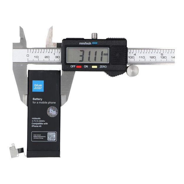 Battery for iPhone 4S 1430 mAh Blue Star HQ 3