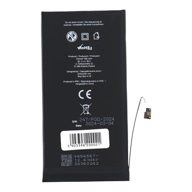 Battery for iPhone 13 3227 mAh Blue Star HQ 3