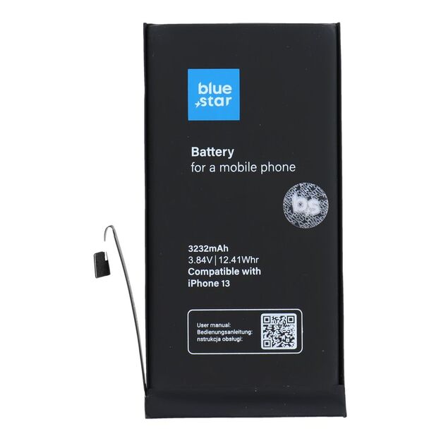 Battery for iPhone 13 3227 mAh Blue Star HQ