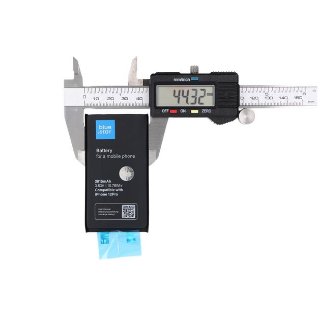 Battery without BMS for iPhone 12 / 12 Pro 2815 mAh Blue Star HQ 3
