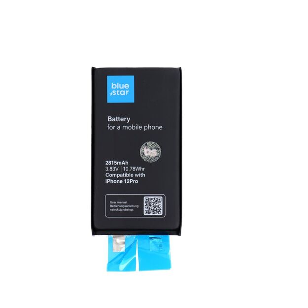 Battery without BMS for iPhone 12 / 12 Pro 2815 mAh Blue Star HQ