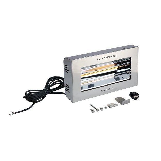 Halogeninis &scaron;ildytuvas Varma  V400 INOX (nerūdijančio plieno) 2