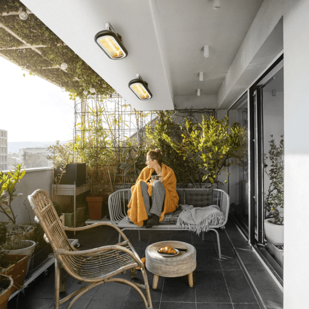 Halogeninis infraraudonųjų spindulių &scaron;ildytuvas Trotec IR 2001 su stovu 15