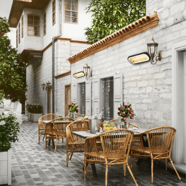 Halogeninis infraraudonųjų spindulių &scaron;ildytuvas Trotec IR 2001 su stovu 16