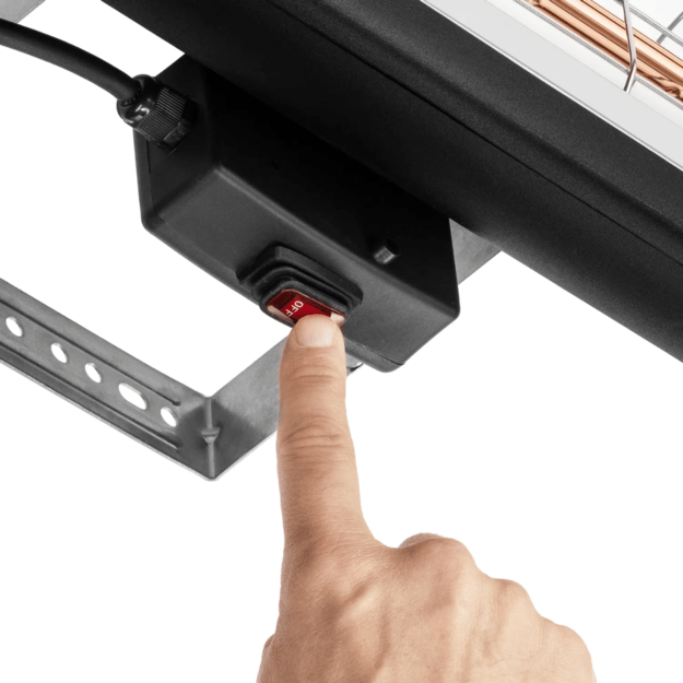 Halogeninis infraraudonųjų spindulių &scaron;ildytuvas Trotec IR 2001 su stovu 12