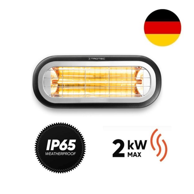 Halogeninis infraraudonųjų spindulių &scaron;ildytuvas Trotec IR 2001 su stovu 1