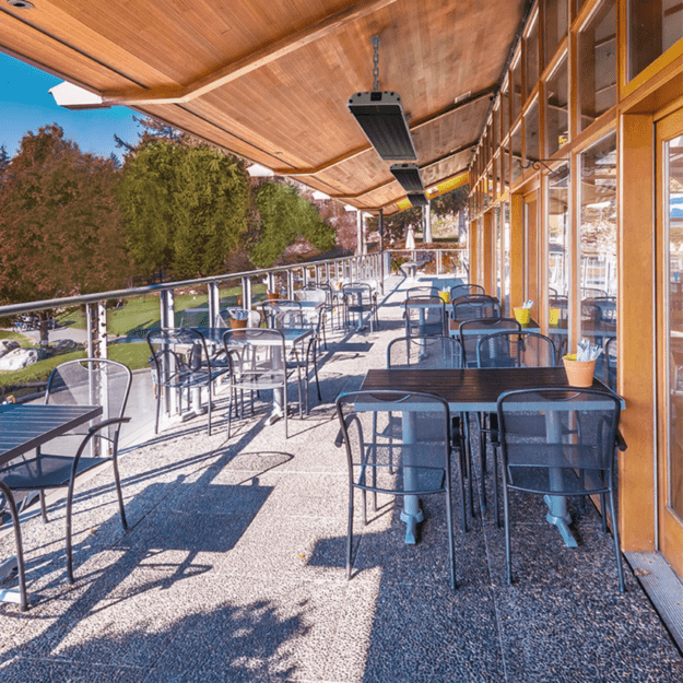 Infraraudonųjų spindulių &scaron;ildytuvas Trotec IRD 2400 1