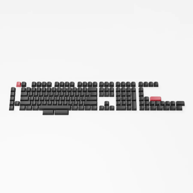 Keychron Double Shot OSA PBT Full Keycap Set | Black Side Print