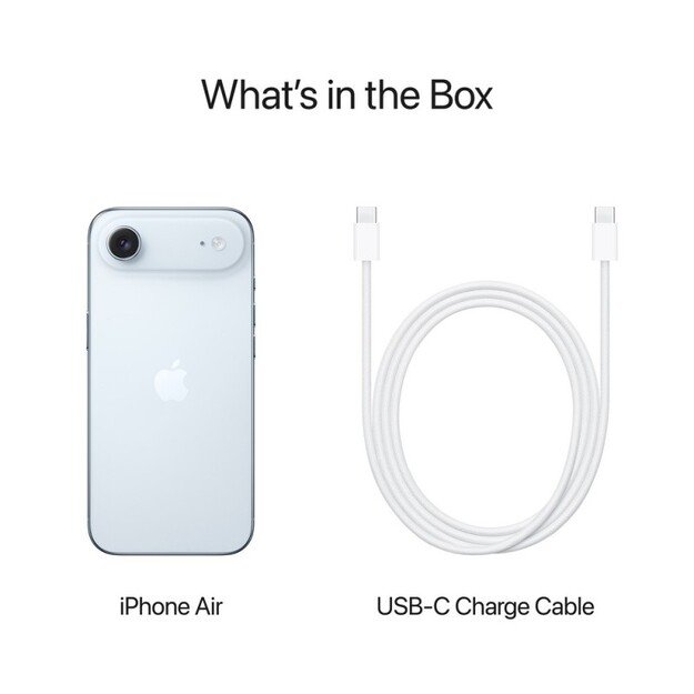 iPhone Air 256GB Sky Blue (eSIM only) 7