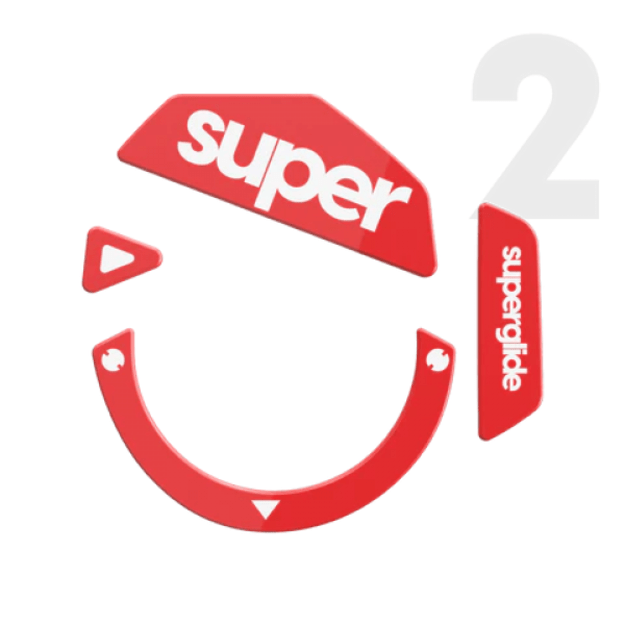 Superglide 2 (Type-C) Glass Skates Logitech G502 Red (Raudoni) Pakaitiniai Mouse Feet