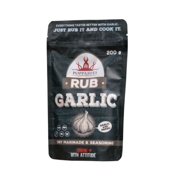 Prieskonių mišinys Garlic RUB 200 g.