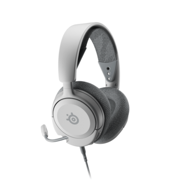 SteelSeries Arctis Nova 1 White (Baltos) Žaidimų Ausinės