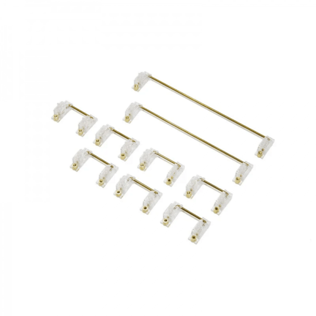 Owlab Screw-In V2 100% Clear Klaviatūros Stabilizatoriai