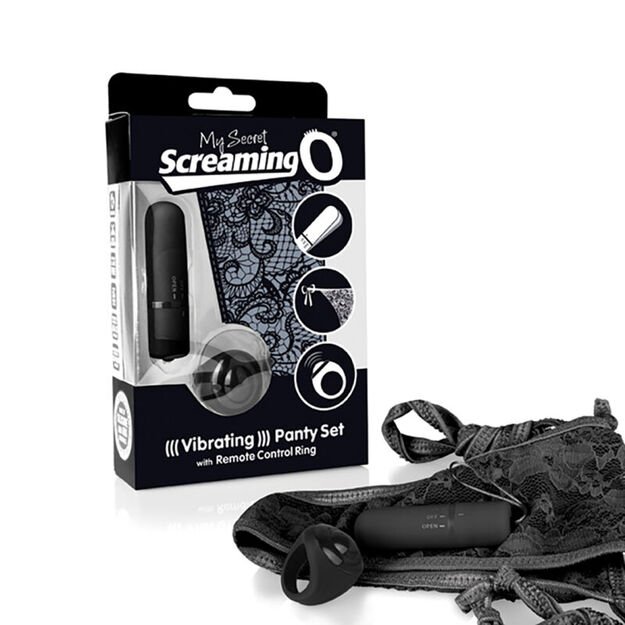 Vibruojančios kelnaitės My Secret (juodos) 2