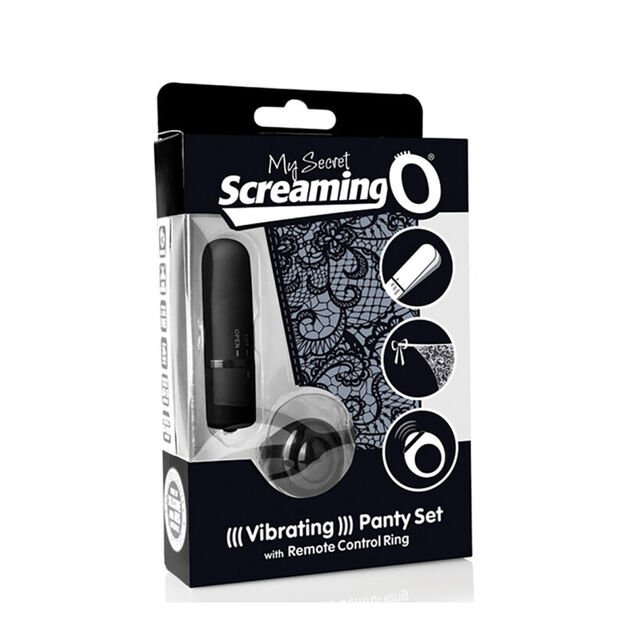 Vibruojančios kelnaitės My Secret (juodos) 1