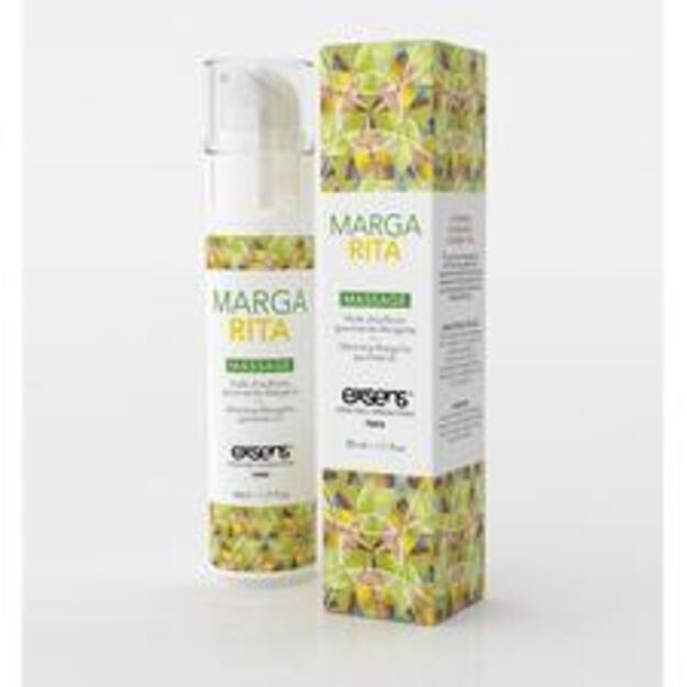 Šildantis masažo aliejus Exsens Margarita (50 ml)