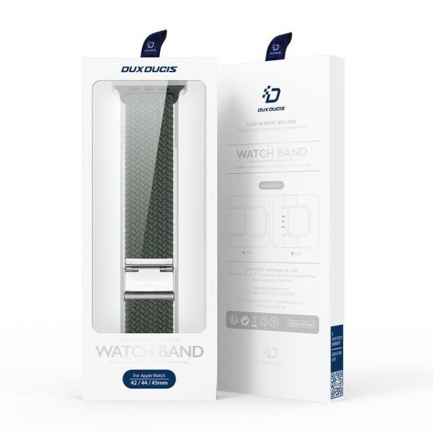 Apyrankė Dux Ducis Mixture II Series Apple Watch 38/40/41mm Olive Green 4
