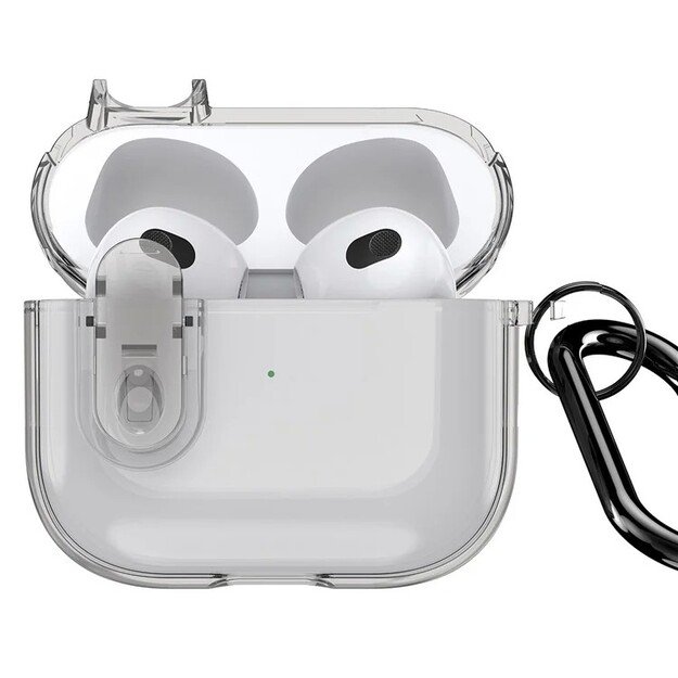 Dėklas Dux Ducis PECL Apple AirPods 3 pilkas