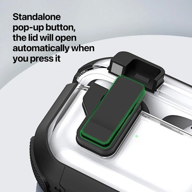 Dėklas Dux Ducis PECN Apple AirPods 4 baltas 2