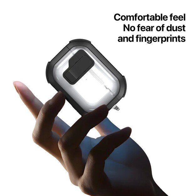 Dėklas Dux Ducis PECN Apple AirPods 4 baltas 3