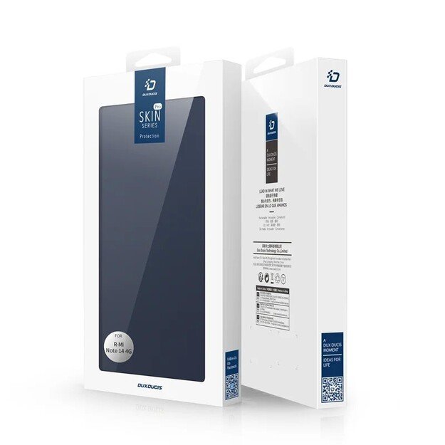 Dėklas Dux Ducis Skin Pro Xiaomi Redmi Note 14 4G tamsiai mėlynas 5
