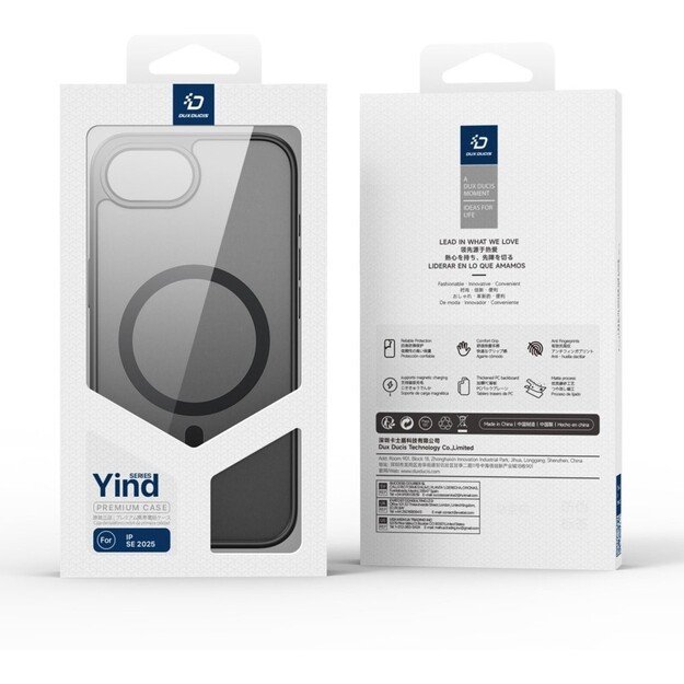 Dėklas Dux Ducis Yind Apple iPhone 16e juodas 5