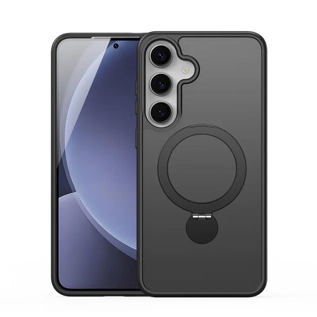 Dėklas Dux Ducis Yind With Magnetic Stand skirtas Samsung S931 S25 juodas