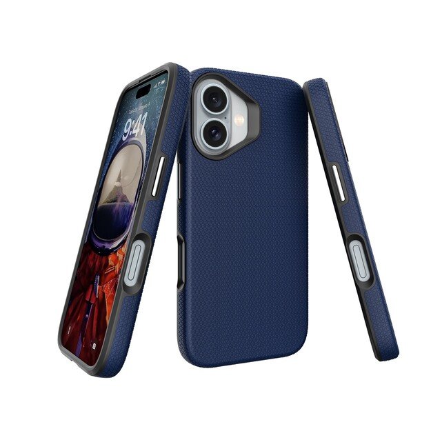 Dėklas Perfectionists Triangle Mag Case Apple iPhone 11 tamsiai mėlynas 2