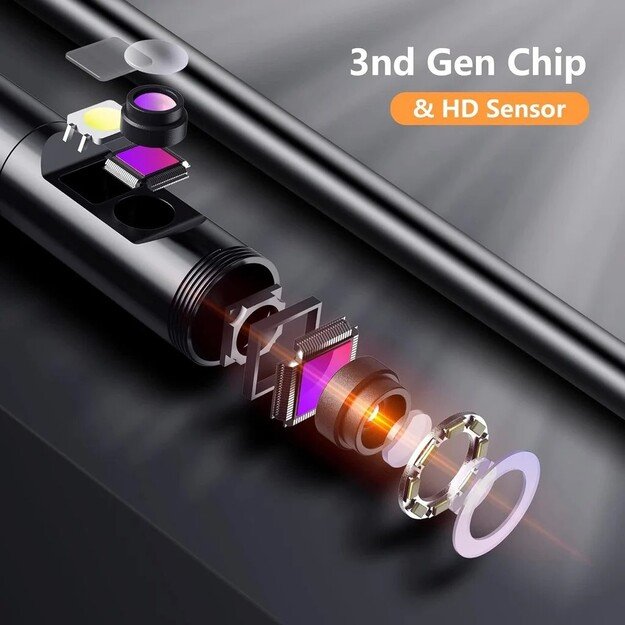 Endoskopas su ekranu Reach E1-LCD 3