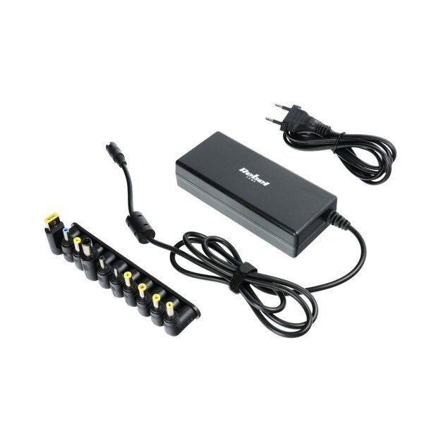 Įkroviklis universalus REBEL for Notebook/Laptop 90W/18-20V juodas 1
