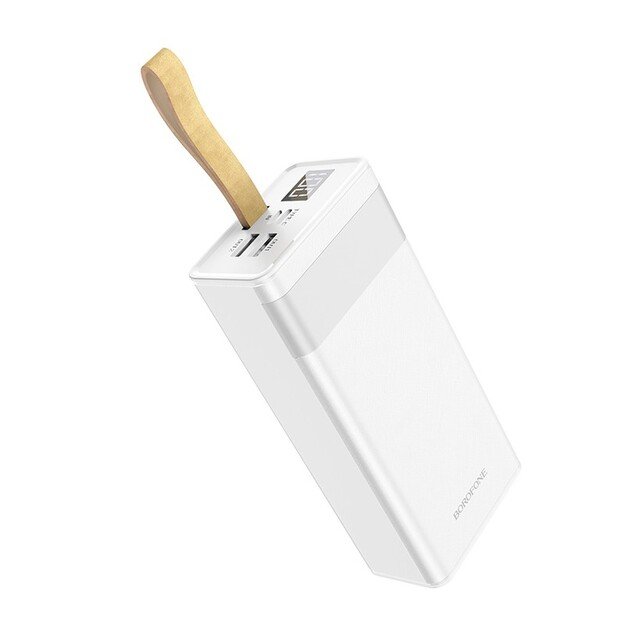 I&scaron;orinė baterija Power Bank Borofone BJ18A 2xUSB 2A 30000mAh balta 2