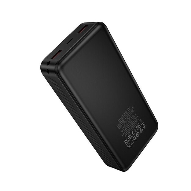 I&scaron;orinė baterija Power Bank Hoco J154A 22.5W 20000mAh juoda 2