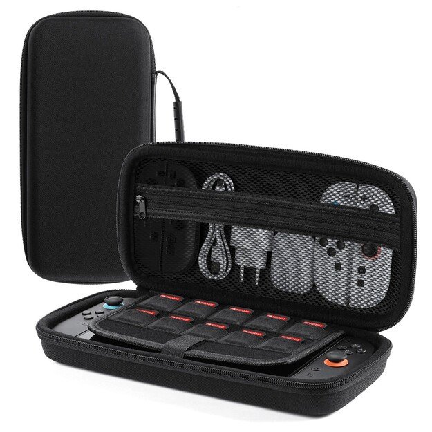 Krep&scaron;ys Dux Ducis Handheld Storage Bag Nintendo Switch 2 juodas