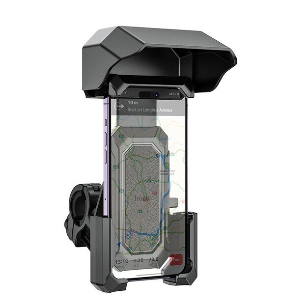 Telefono laikiklis dviračiui, motociklui Hoco H31 juodas 1