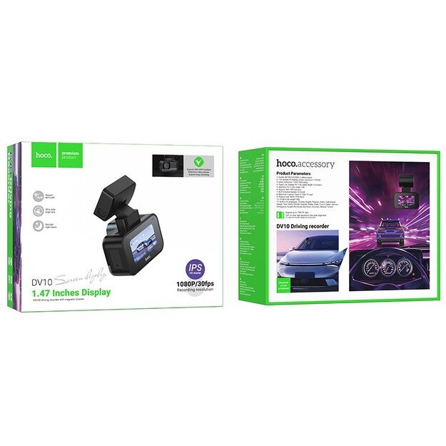 Vaizdo registratorius Hoco DV10 Mini Driving Recorder 5