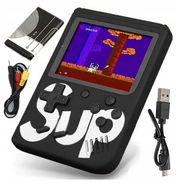 Žaidimų konsolė Reach Retro Gaming RC-2 juoda 7