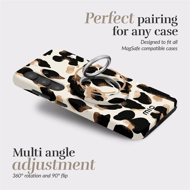 MIO Leopard Magsafe Case Compatible Ring Holder 3