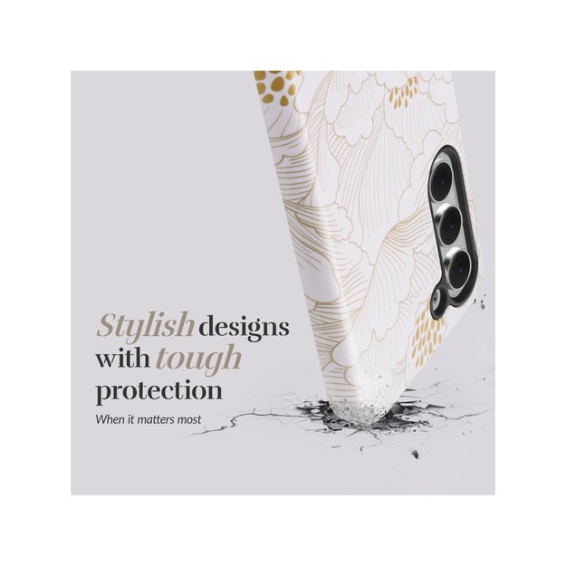 MIO White Roses Magsafe Compatible for Samsung S25 Plus 5G 7