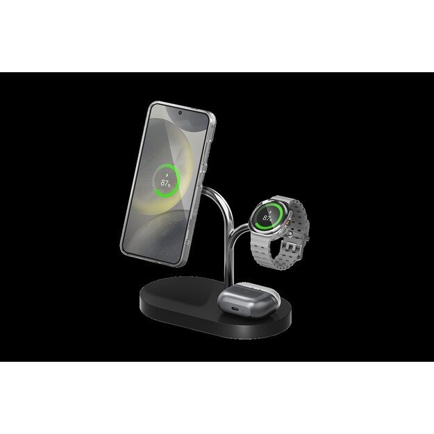 PWU024WIABW Samsung Wireless Charger (3-in-1), Black 3