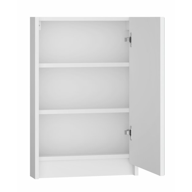 Spintelė Ester su veidrodžiu ESMC-60 balta pakabinama 3