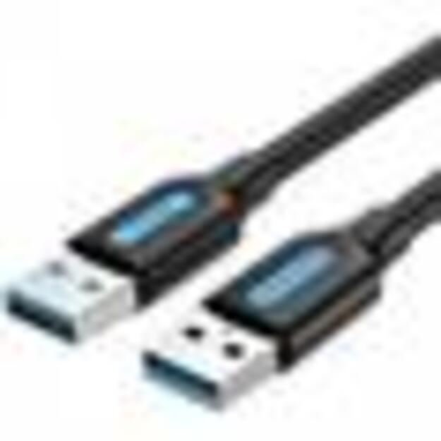 CABLE USB3.0 MALE TO MALE/0.5M BLACK CONBD VENTION 1