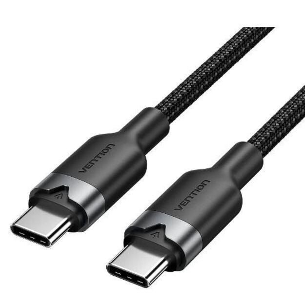 CABLE USB-C TO USB-C/2M BLACK TRDBH VENTION