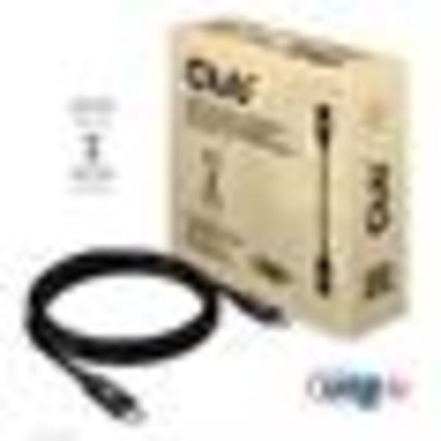 CABLE USB-C TO USB-C 2M/M/M CAC-1575 CLUB3D 1