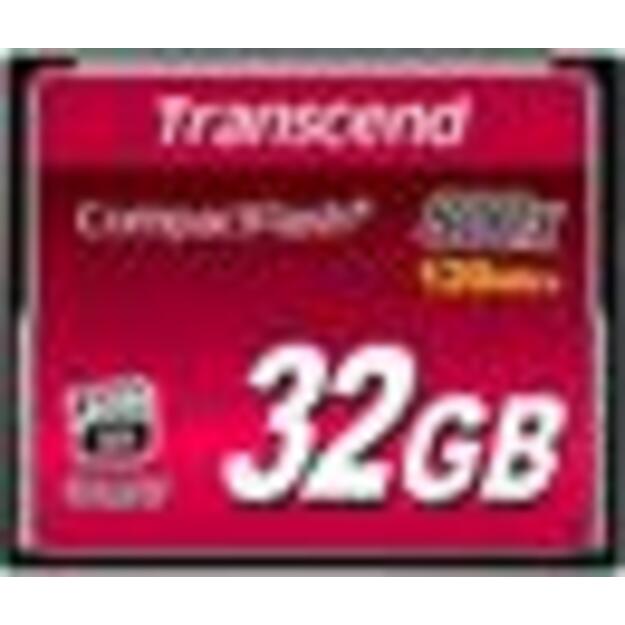 MEMORY COMPACT FLASH 32GB/800X TS32GCF800 TRANSCEND 1