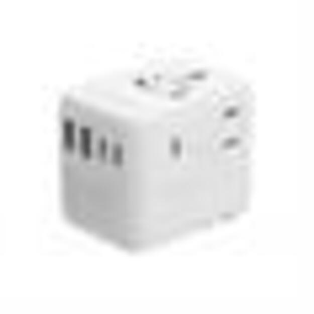 POWER ADAPTER TRAVEL 70W/WHITE TPA-2A3C70-01-W GEMBIRD 1