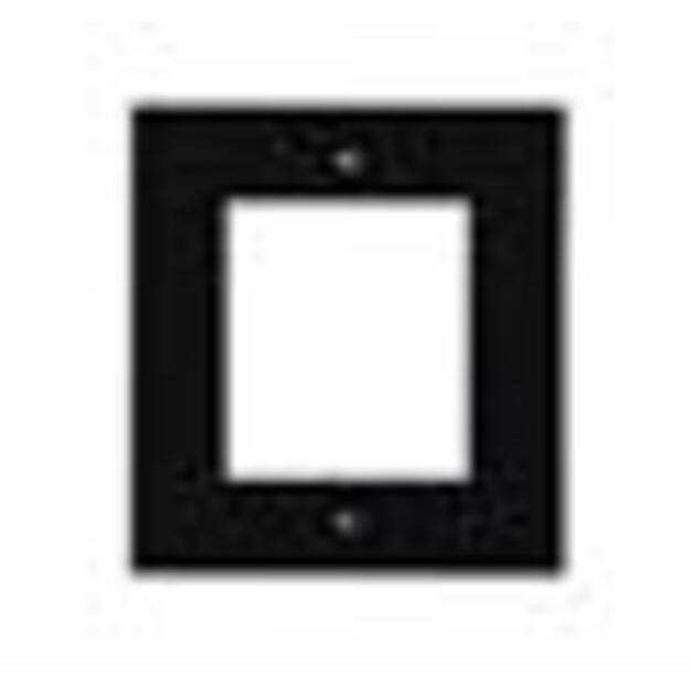 ENTRY PANEL 1MOD. FLUSH FRAME/BLACK/ IP VERSO 9155011B 2N 1