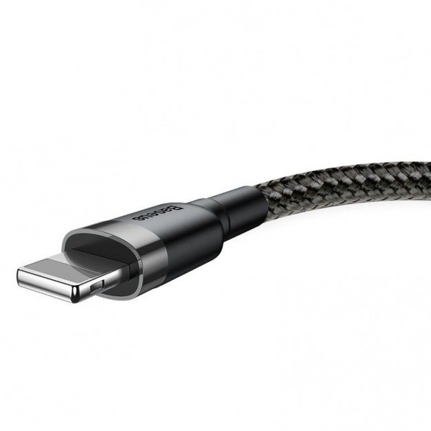 Baseus Cafule Cable durable nylon cable USB / Lightning QC3.0 1.5A 2M Black 2